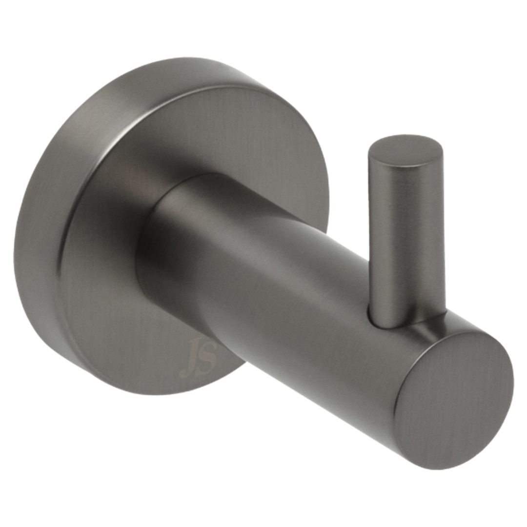 JOHNSON SUISSE VENEZIA ROBE HOOK GUN METAL