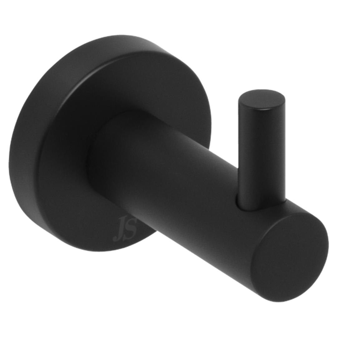 JOHNSON SUISSE VENEZIA ROBE HOOK MATTE BLACK