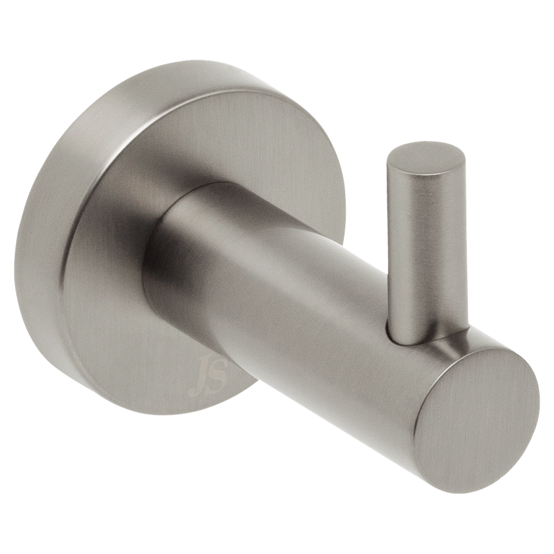 Johnson Suisse Venezia Robe Hook Pvd Brushed Nickel II