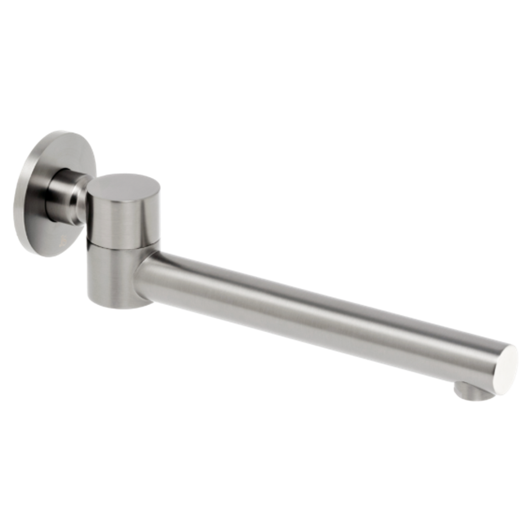Johnson Suisse Venezia Swivel Bath Spout Pvd Brushed Nickel Ii