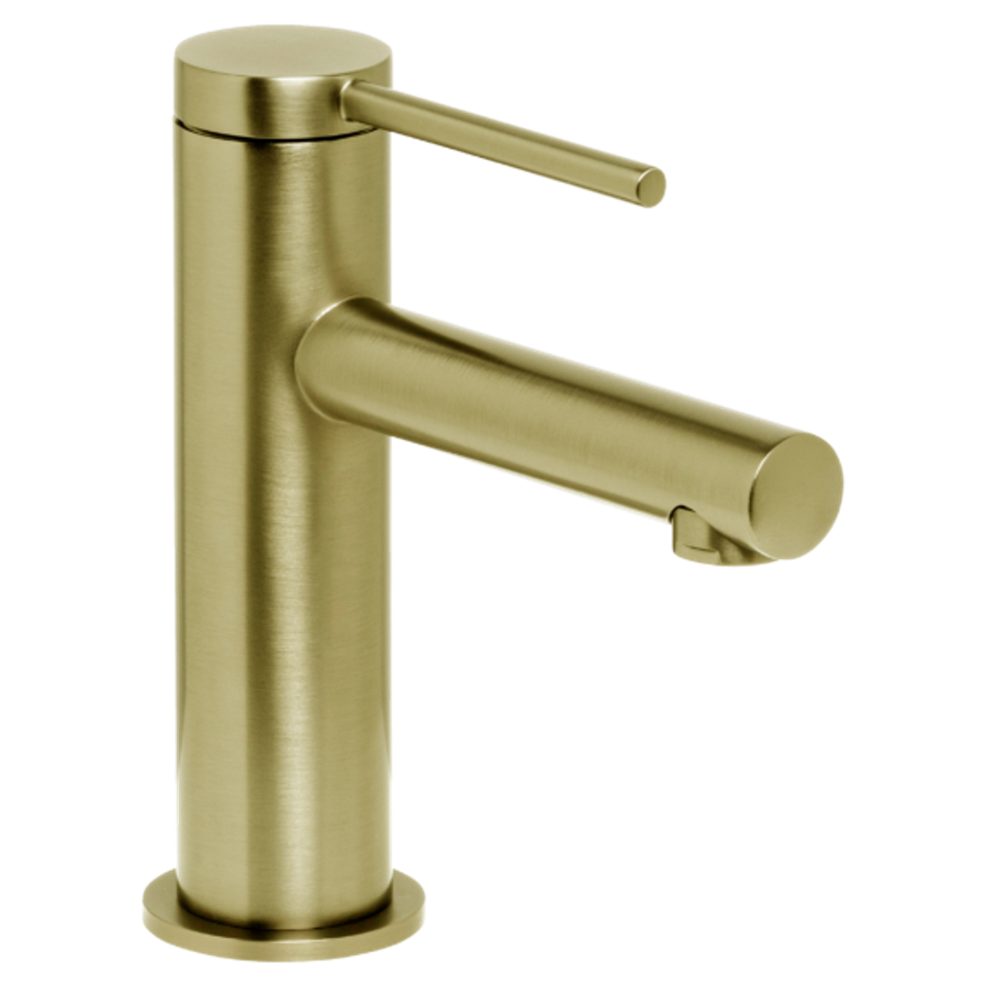 Johnson Suisse Venezia Basin Mixer Brushed Brass Lead Free