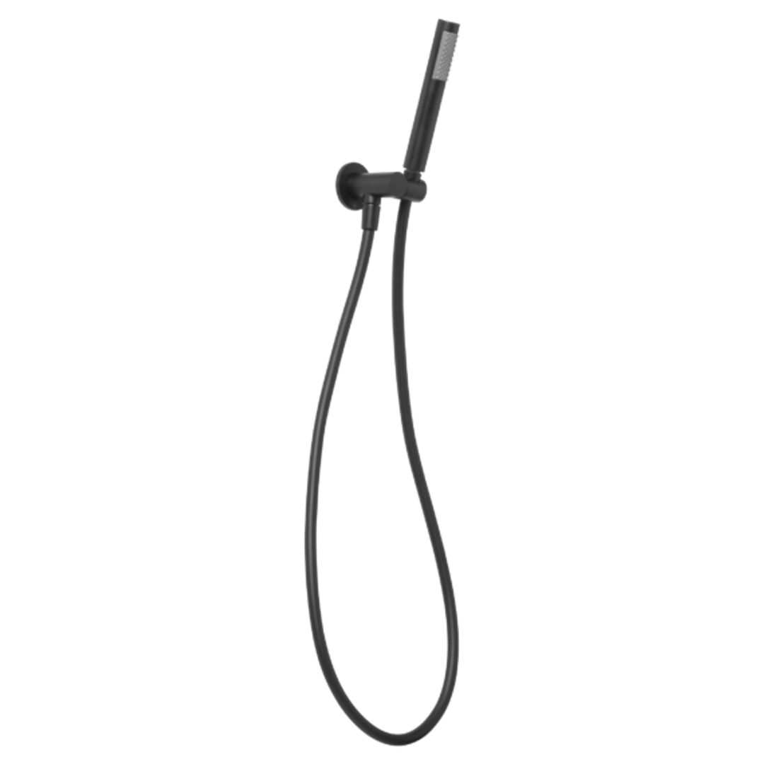 Johnson Suisse Venezia Hand Shower On Wob Matte Black