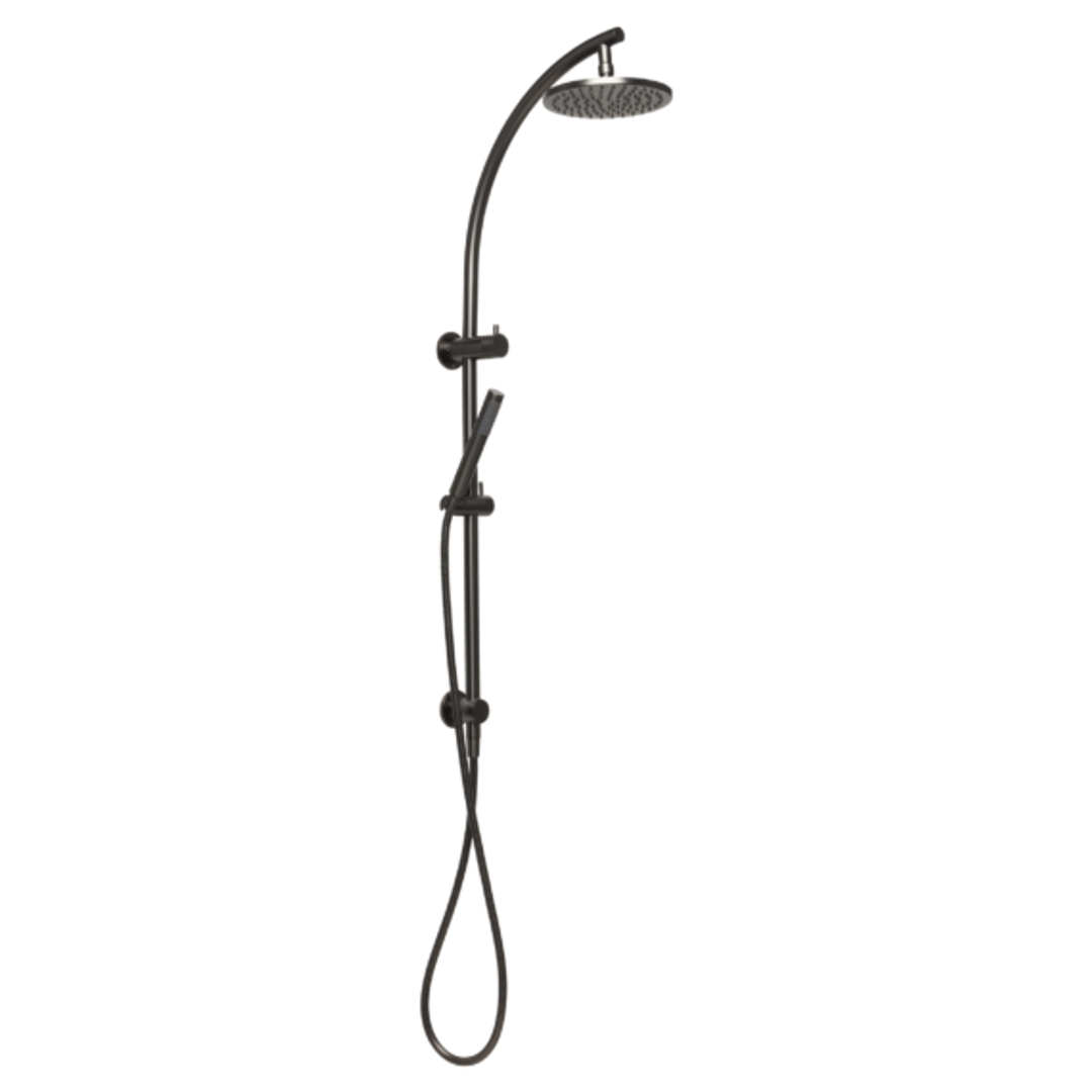 Johnson Suisse Venezia Twin Shower Gun Metal