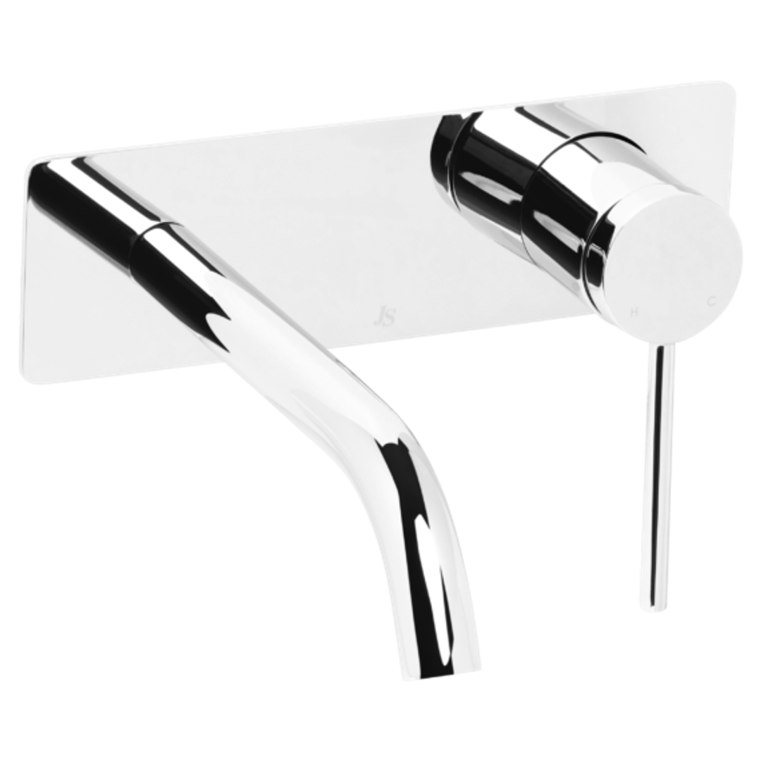 Johnson Suisse Venezia Wall Basin Mixer Chrome