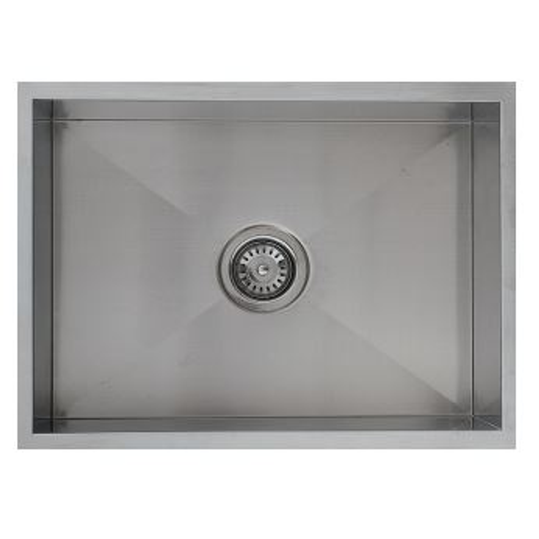 Interchange Uptown 250 Single Bowl Sink Square Corner - 600 X 450 X 250