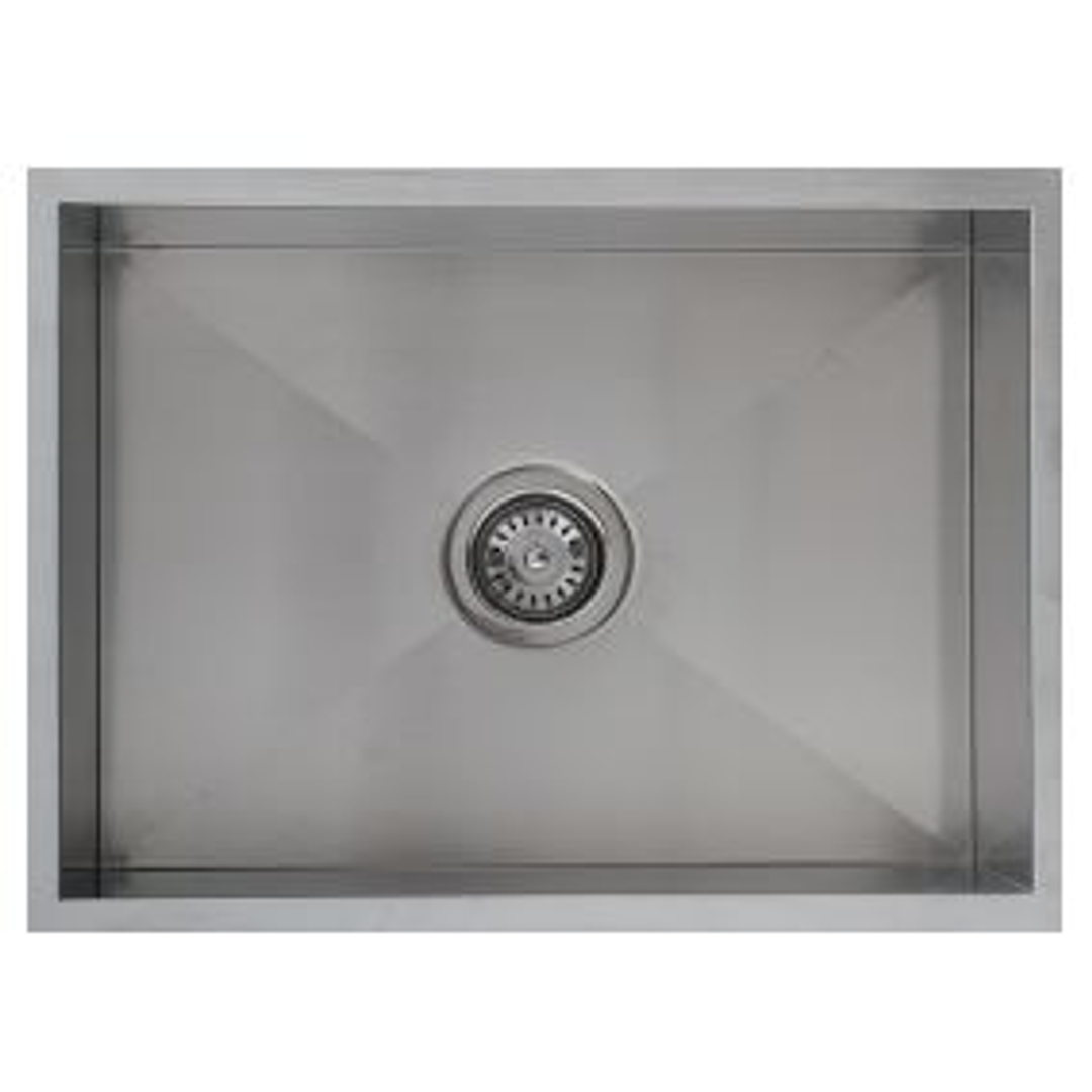 Interchange Uptown Mega Bowl Sink 600 X 500 X 300 - Square Corner