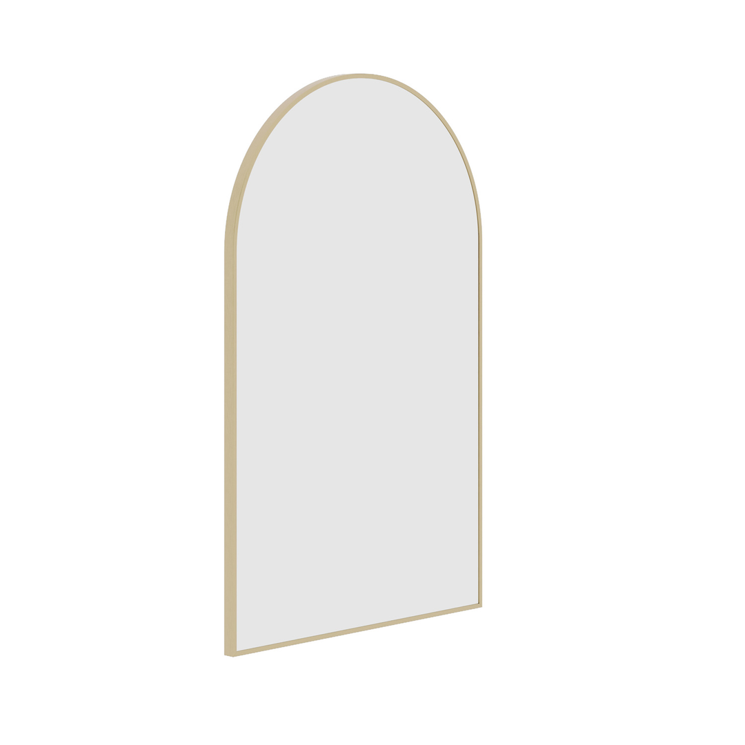 Thermogroup Juno Arch Gold Framed Mirror - 500X800Mm
