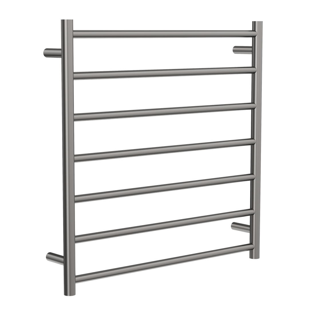 Linsol Allegra 7 Bar Heated Towel Rail - Gunmetal