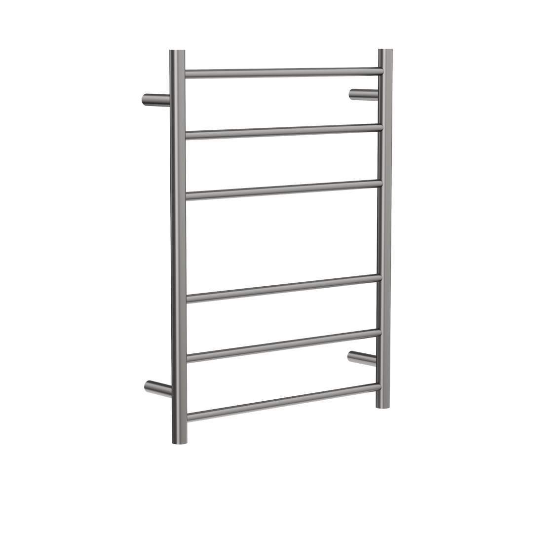 Linsol Avid 6 Bar Heated Towel Rail - Gunmetal