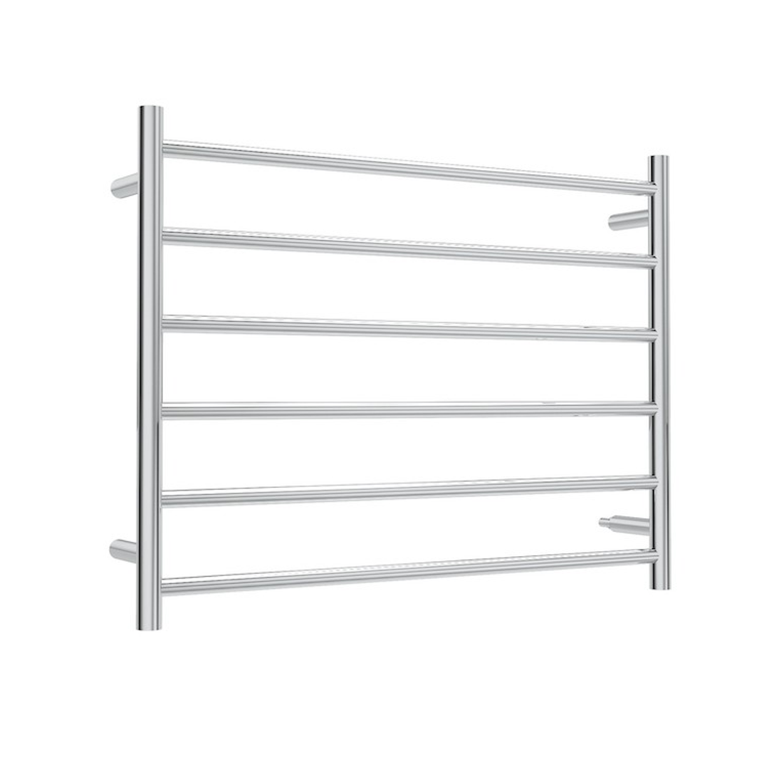 Linsol Allegra 6 Bar Wideheated Towel Rail - Chrome