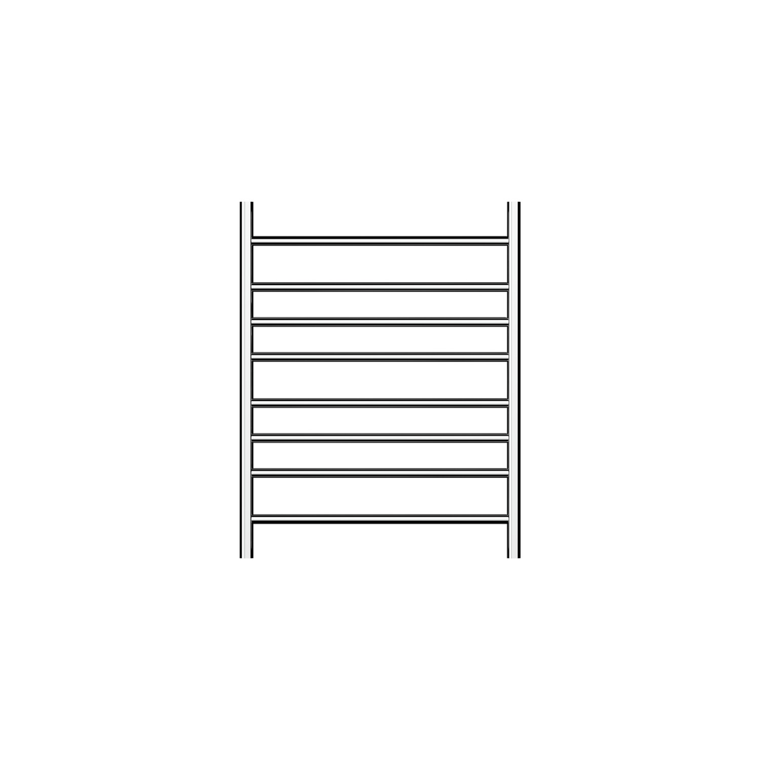 Linsol Allegra 8 Bar Heated Towel Rail - Chrome