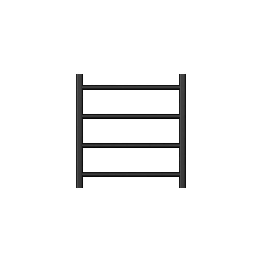 Linsol Allegra 4 Bar Heated Towel Rail - Matte Black