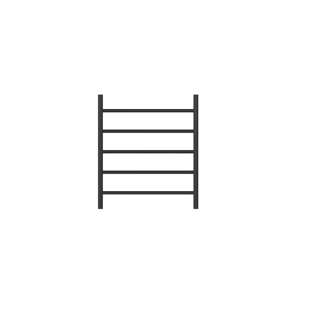 Linsol Avid 5 Bar Heated Towel Rail - Matte Black