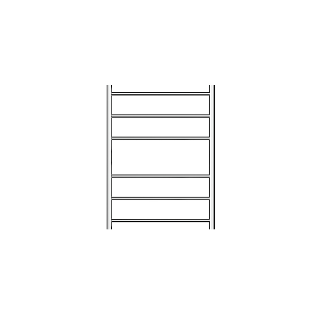 Linsol Avid 6 Bar Heated Towel Rail - Chrome