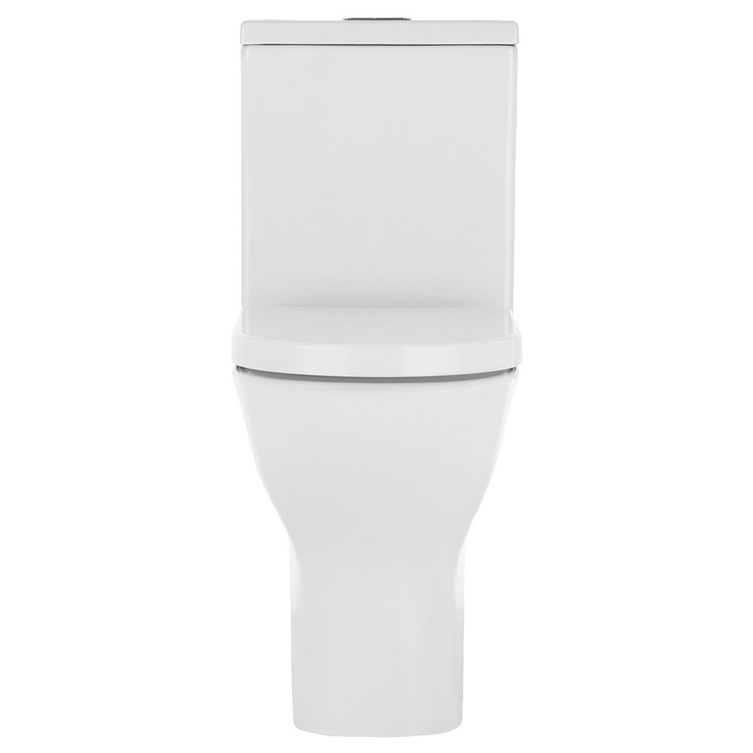 Fienza Delta Rimless Back To Wall S Trap Suite Extra Height Pan Nan O Glaze 160-230 Set
