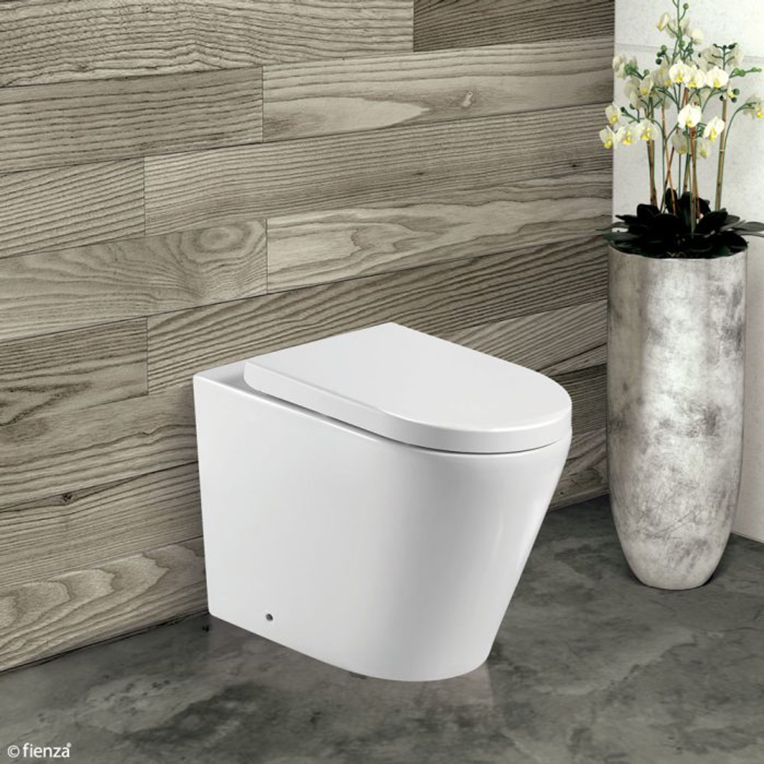 FIENZA ISABELLA WALL FACED PAN AND SEAT P-TRAP