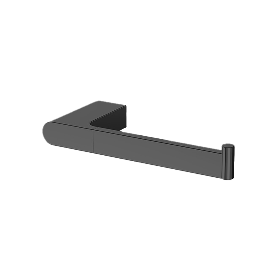 Streamline Kibo Toilet Roll Holder _Brushed Gun Metal Pvd