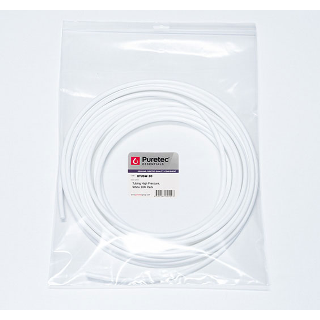 Puretec Tubing White 1/4' Tube X 10Mt Pack Ktu4W-10