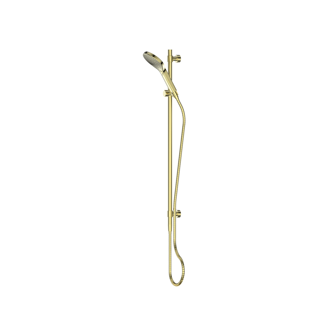 Greens Lavish Bubblejet Rail Shower Pvd Brushed Brass