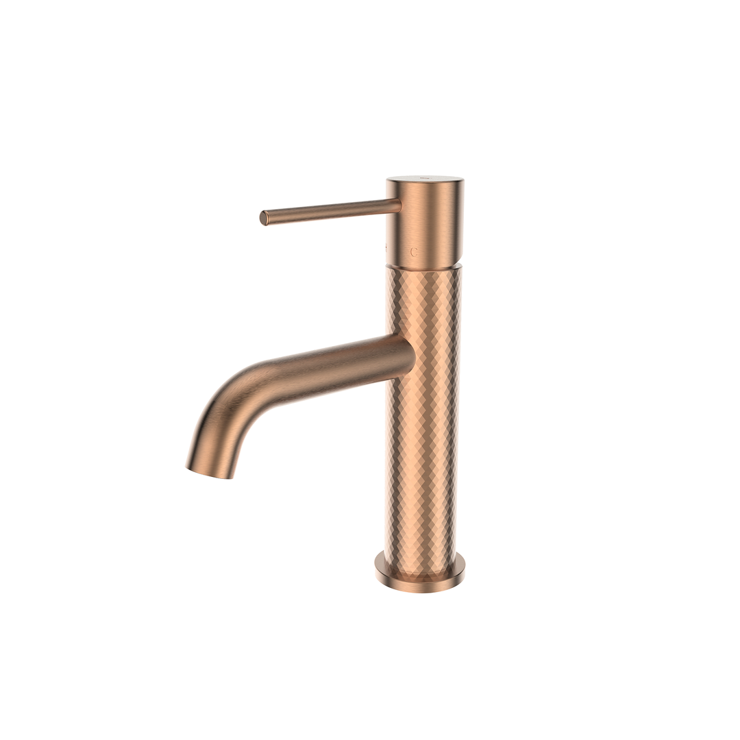 Greens Tesora Basin Mixer Brushed Copper
