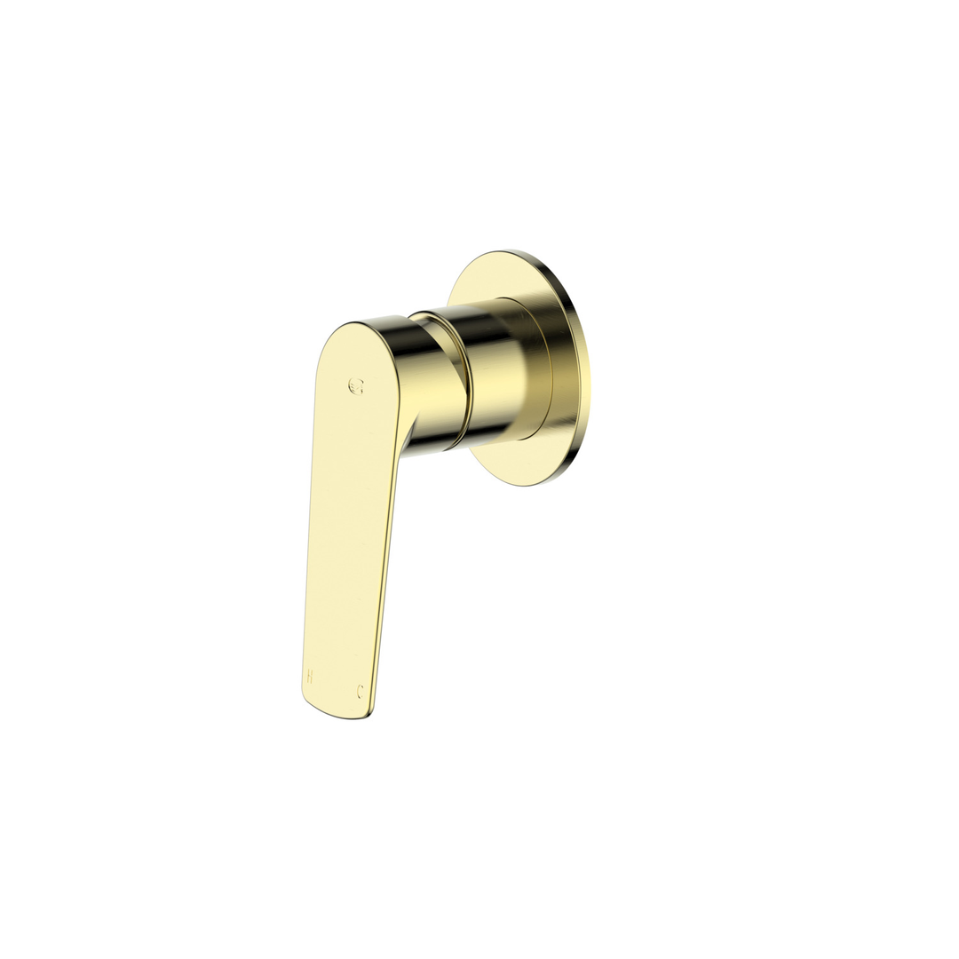 Greens Novi Shower Mixer Trim Set Pvd Brushed Brass