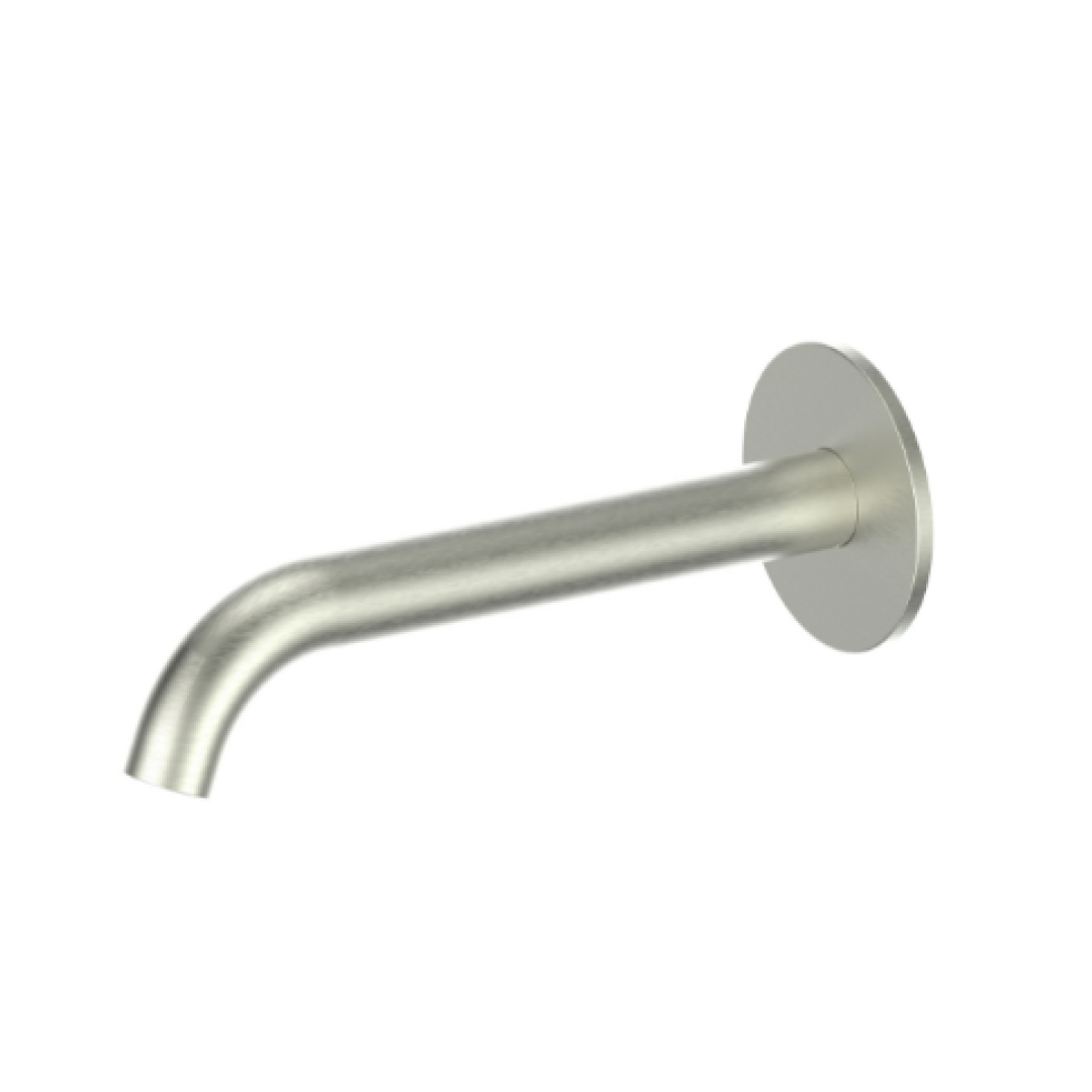 Greens Optima Plus Modular Bath Spout - 185Mm Long Pvd Brushed Nickel
