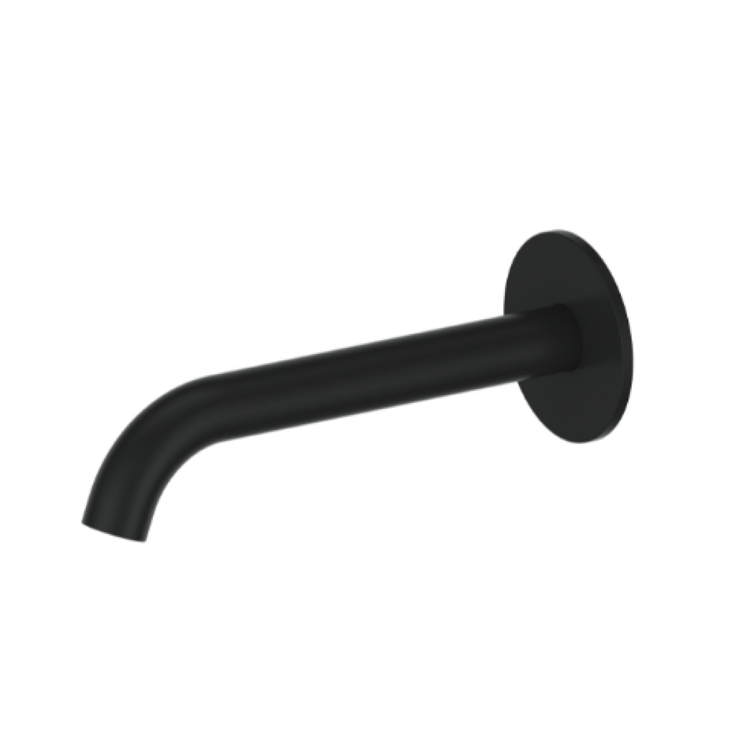 Greens Optima Plus Modular Bath Spout - 185Mm Long Matte Black