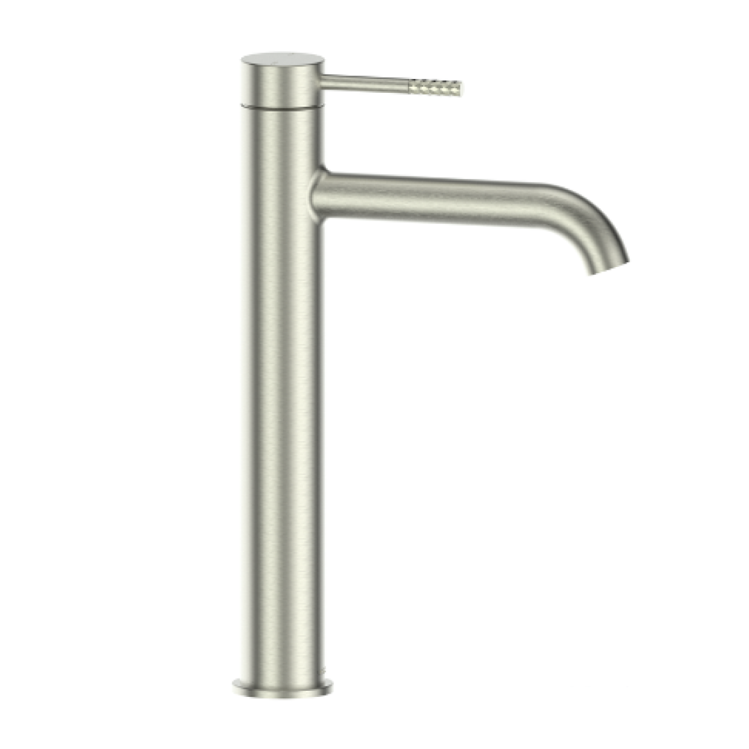 Greens Optima Plus Tower Basin Mixer Pvd Brushed Nickel