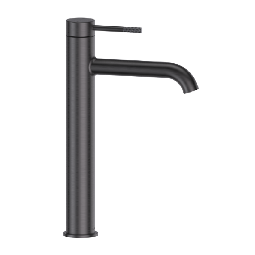 Greens Optima Plus Tower Basin Mixer Pvd Gun Metal
