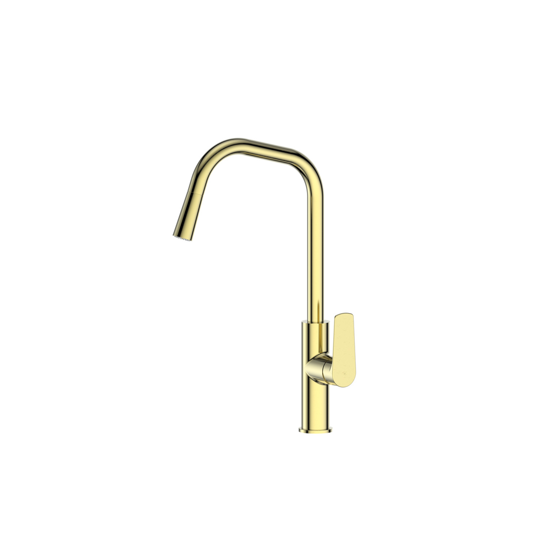 Greens Novi Pull-Down Sink Mixer Pvd Brushed Brass