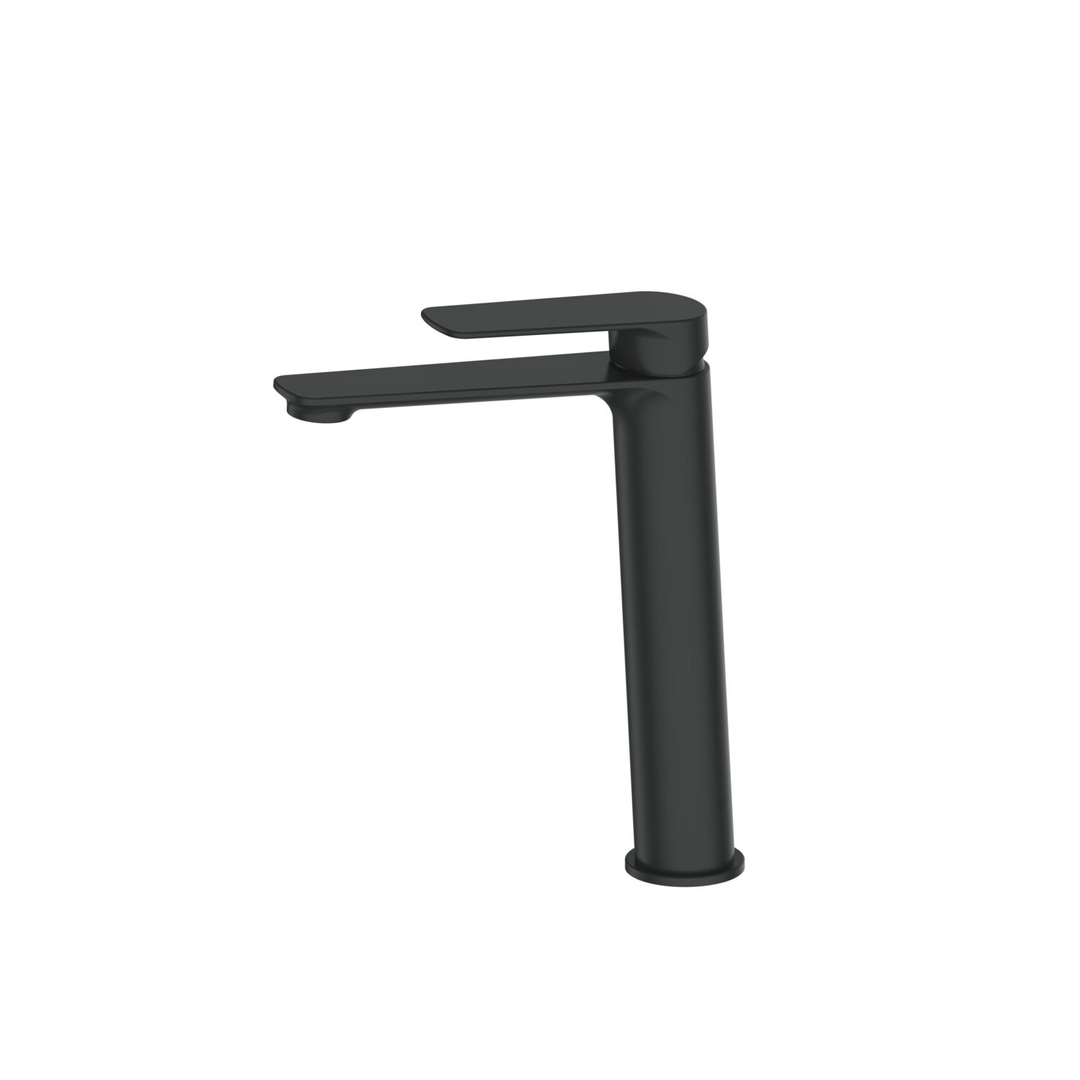 Greens Novi Basin Mixer Tall Pvd Matte Black
