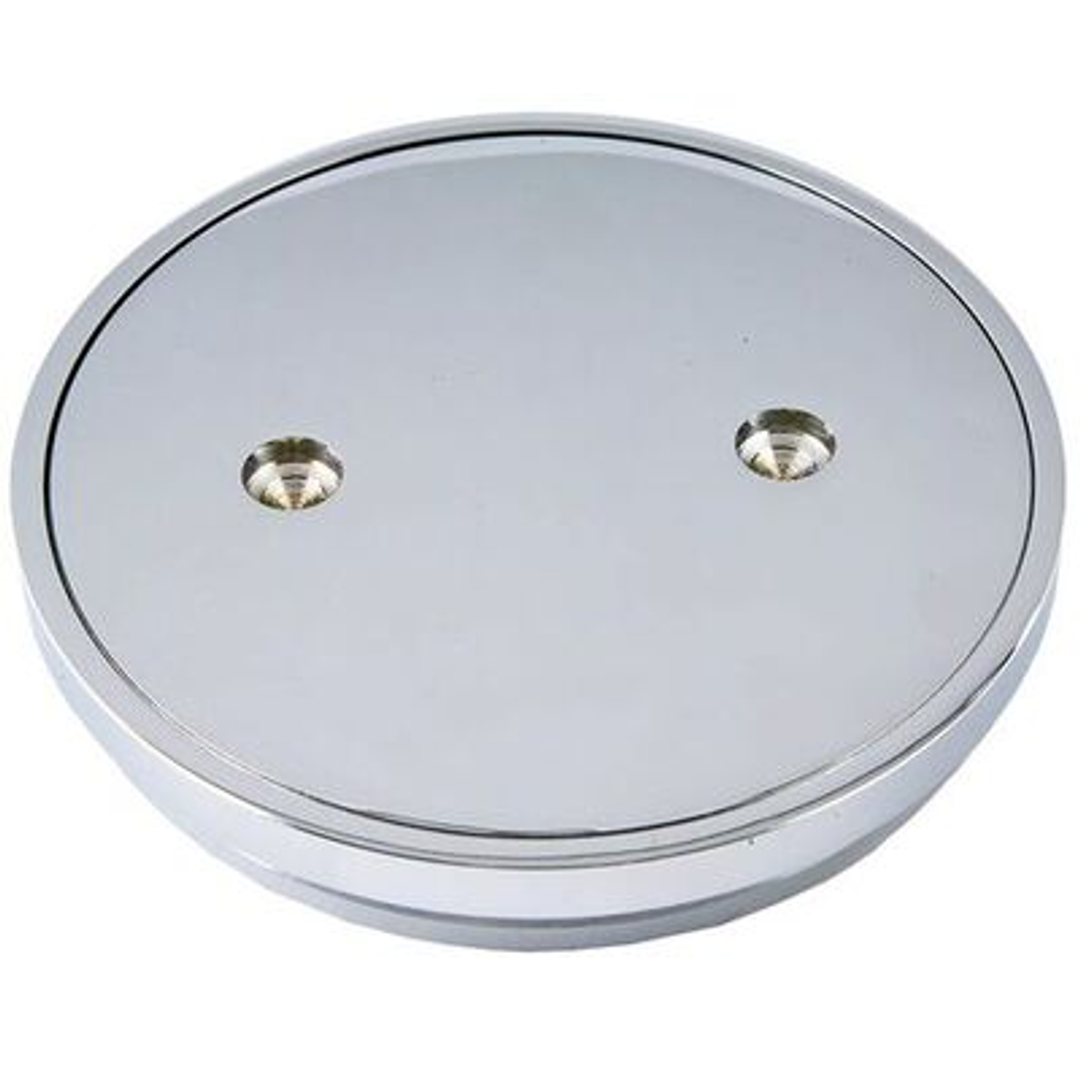 Cleanout Grate 100mm Chrome