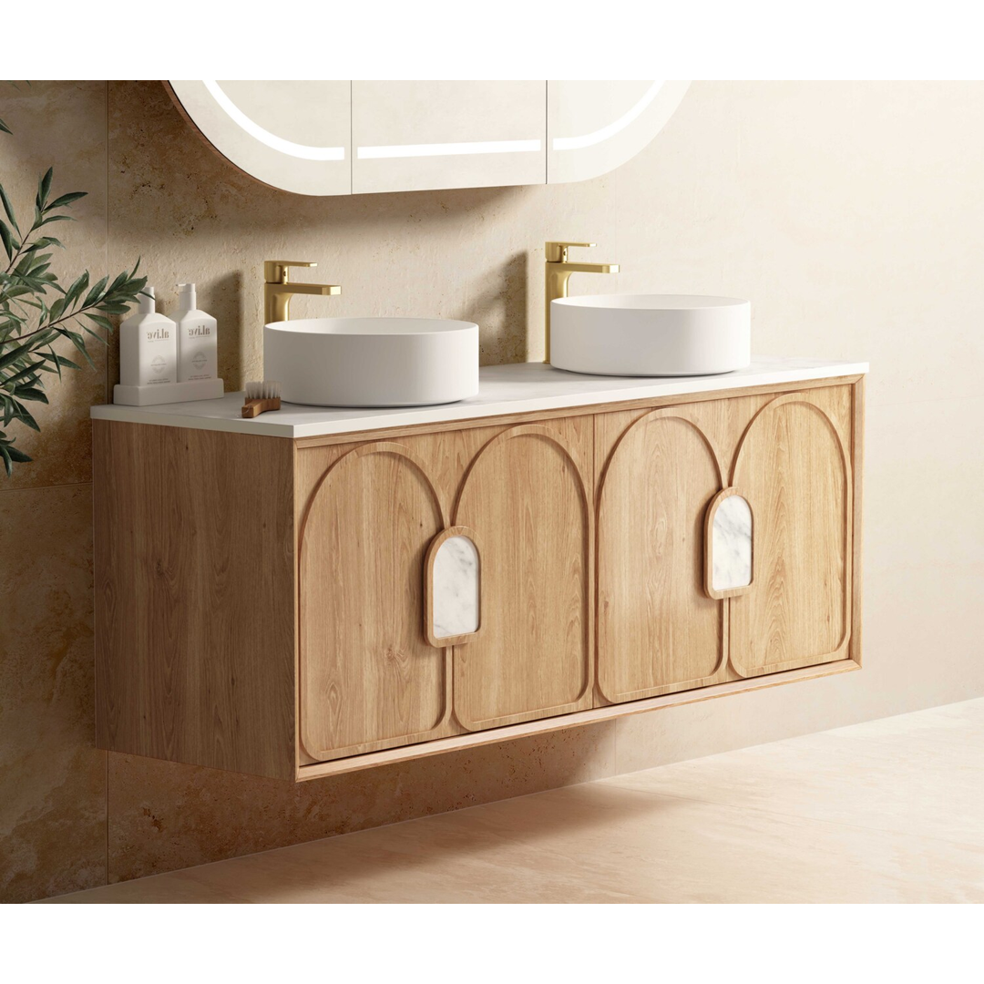 Otti Laguna Mk Ii 1500 Natural Woodland Oak Wall Hung Cabinet Only