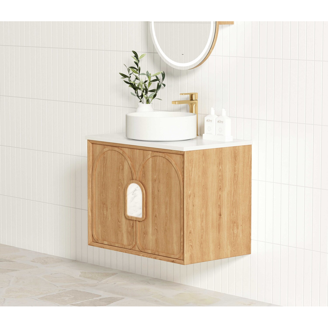 Otti Laguna Mk Ii 600 Natural Woodland Oak Wall Hung Cabinet Only