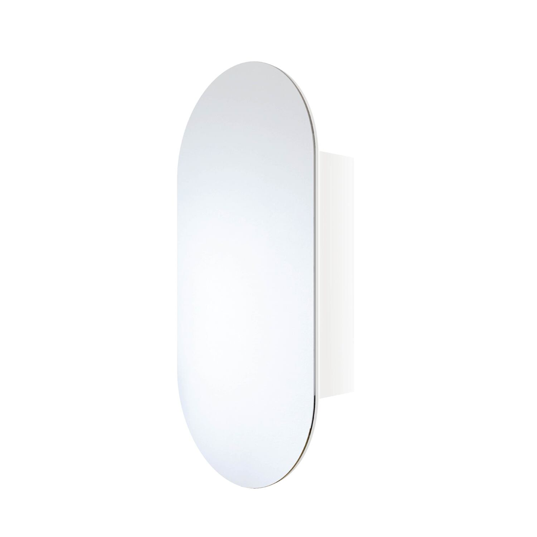 Thermogroup Lincoln Pill Mirror Cabinet White 500Mm X 1000Mm X 150Mm