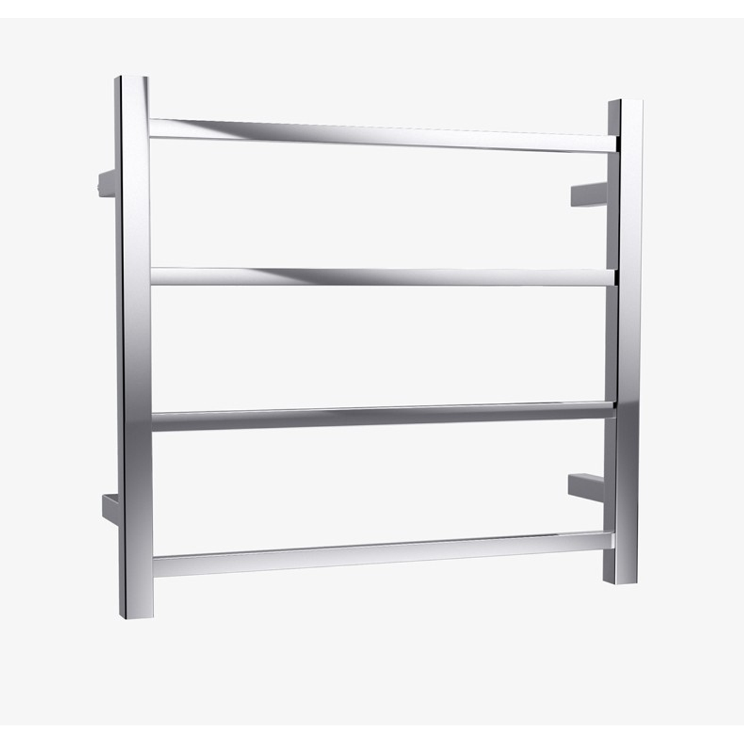 Linsol Spirit 4 Bar Heated Towel Rail - Chrome