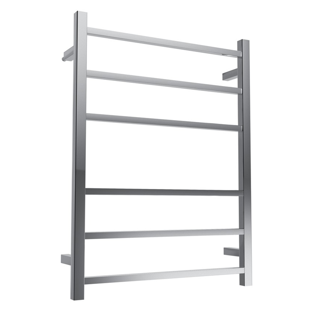 Linsol Spirit 6 Bar Heated Towel Rail - Chrome