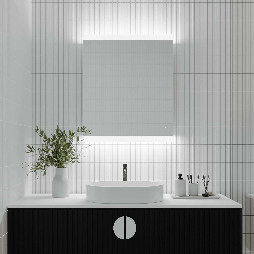 Remer Miro 750Dmm Rectangle Led Mirror With Mirage Magnifier