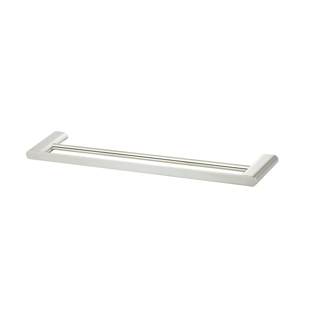Oliveri MA824E07 Madrid Towel Rail Dbl 650mm Brushed Nickel