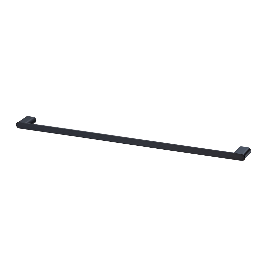 Oliveri MA830AC3 Madrid Towel Rail Sgl 800mm Matte Black