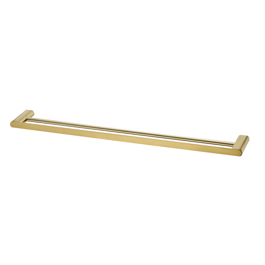 Oliveri MA830EF6 Madrid Towel Rail Dbl 800mm Classic Gold