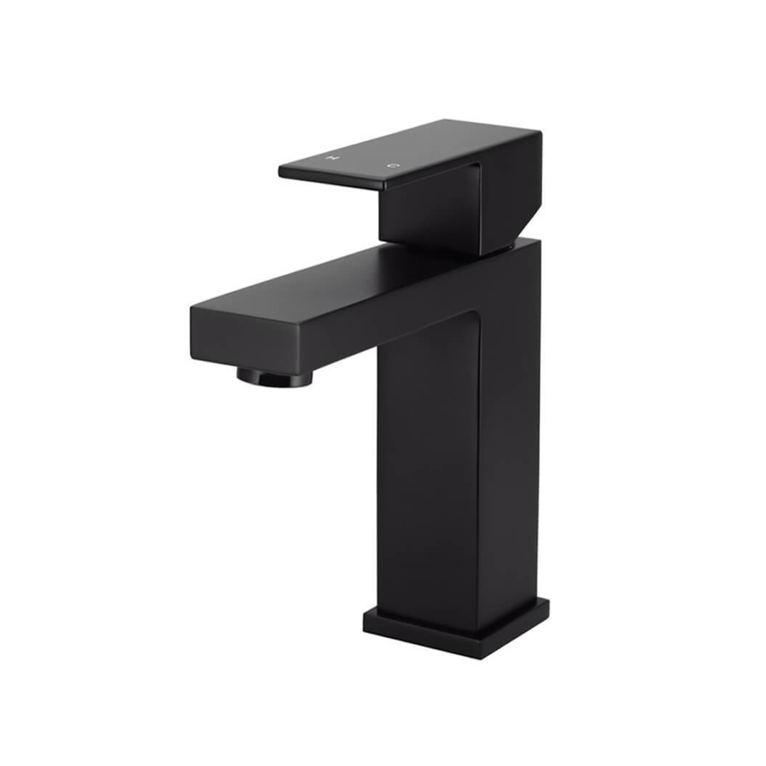 Meir Square Basin Mixer Matte Black