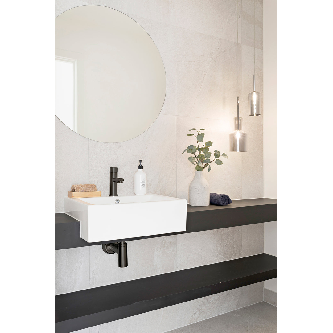 Meir Round Pinless Basin Mixer Shadow