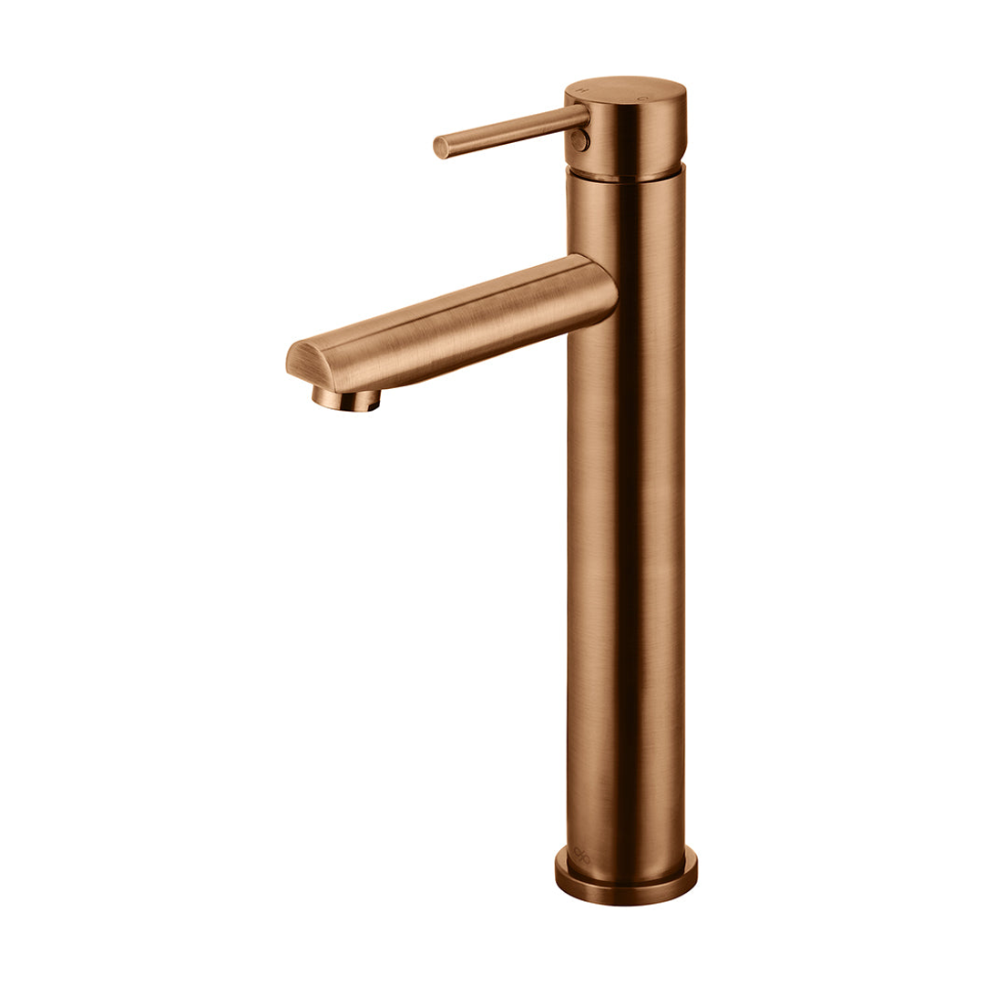 Meir Round Tall Basin Mixer Lustre Bronze