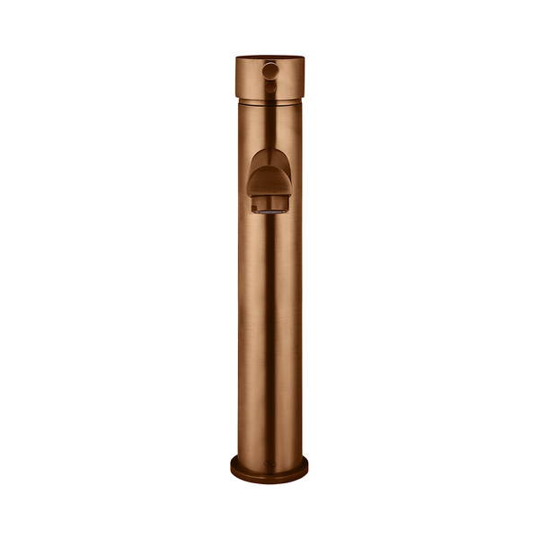 Meir Round Tall Basin Mixer Lustre Bronze