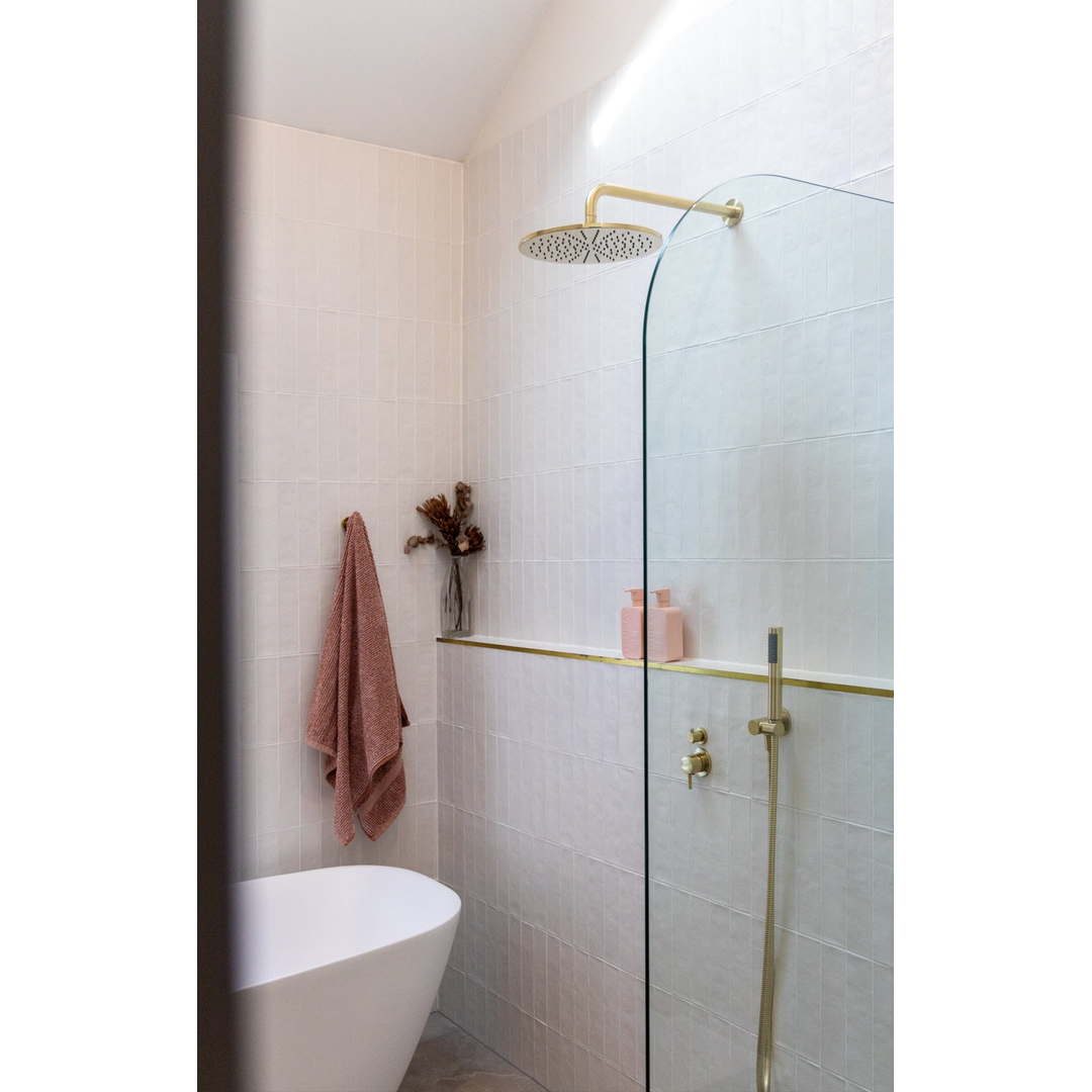 Meir Round Shower Rose 300Mm Tiger Bronze