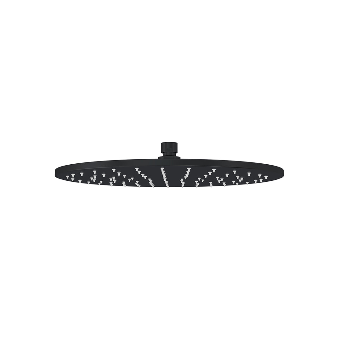 Meir Round Shower Rose 300Mm Matte Black