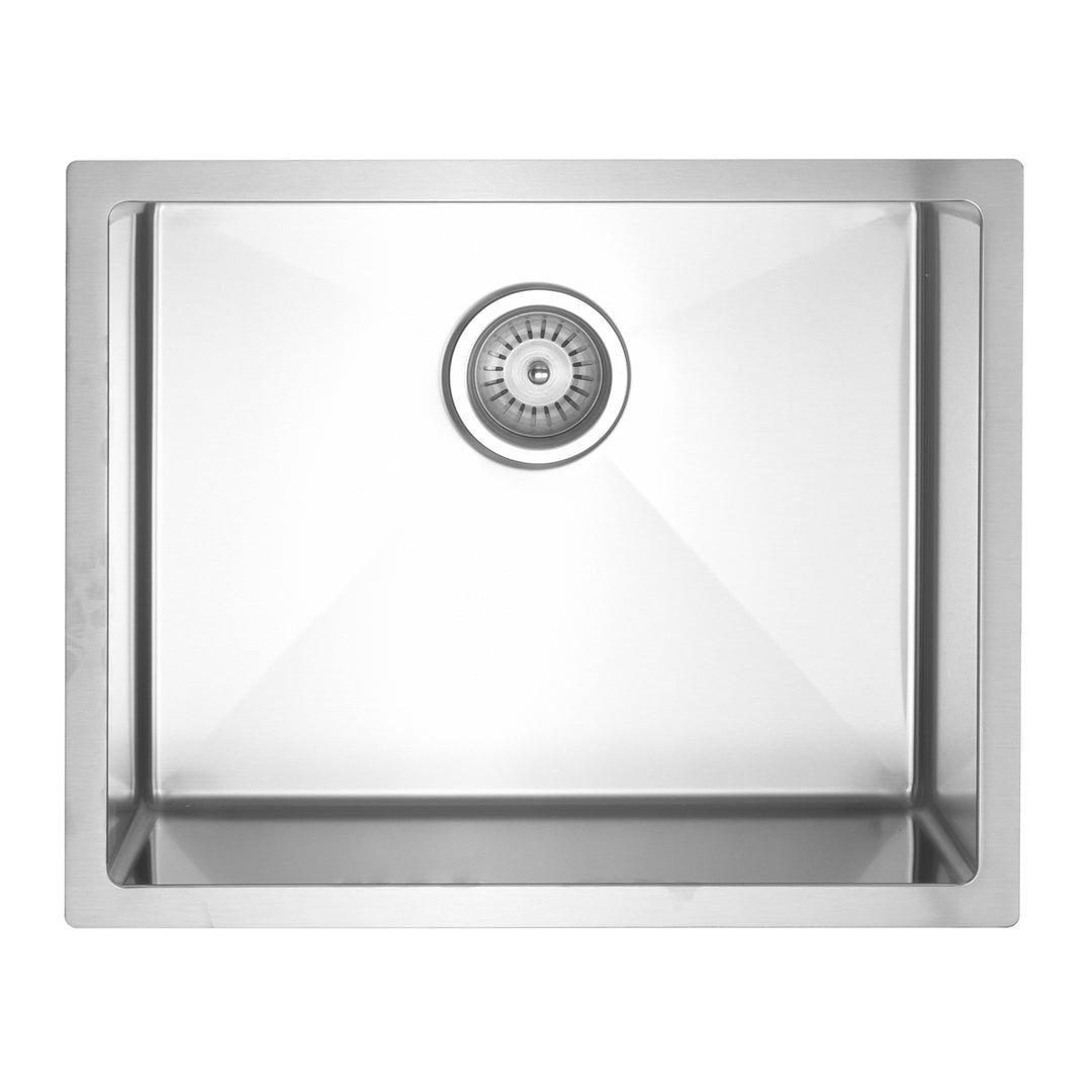 Meir Kitchen Sink Single Bowl 550 X 450 Stainless Steel