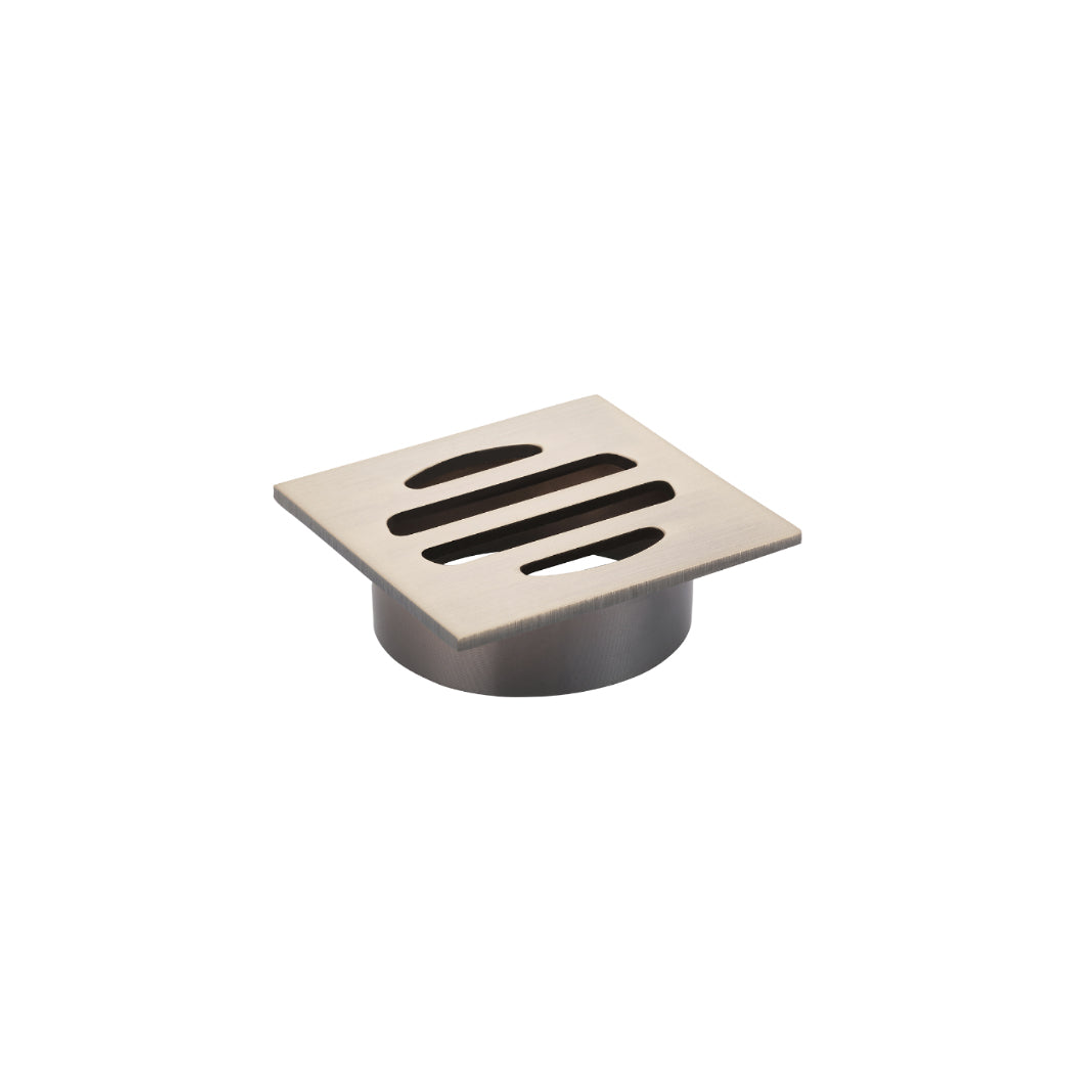 Meir Square Floor Grate Shower Drain 50Mm Outlet Champagne