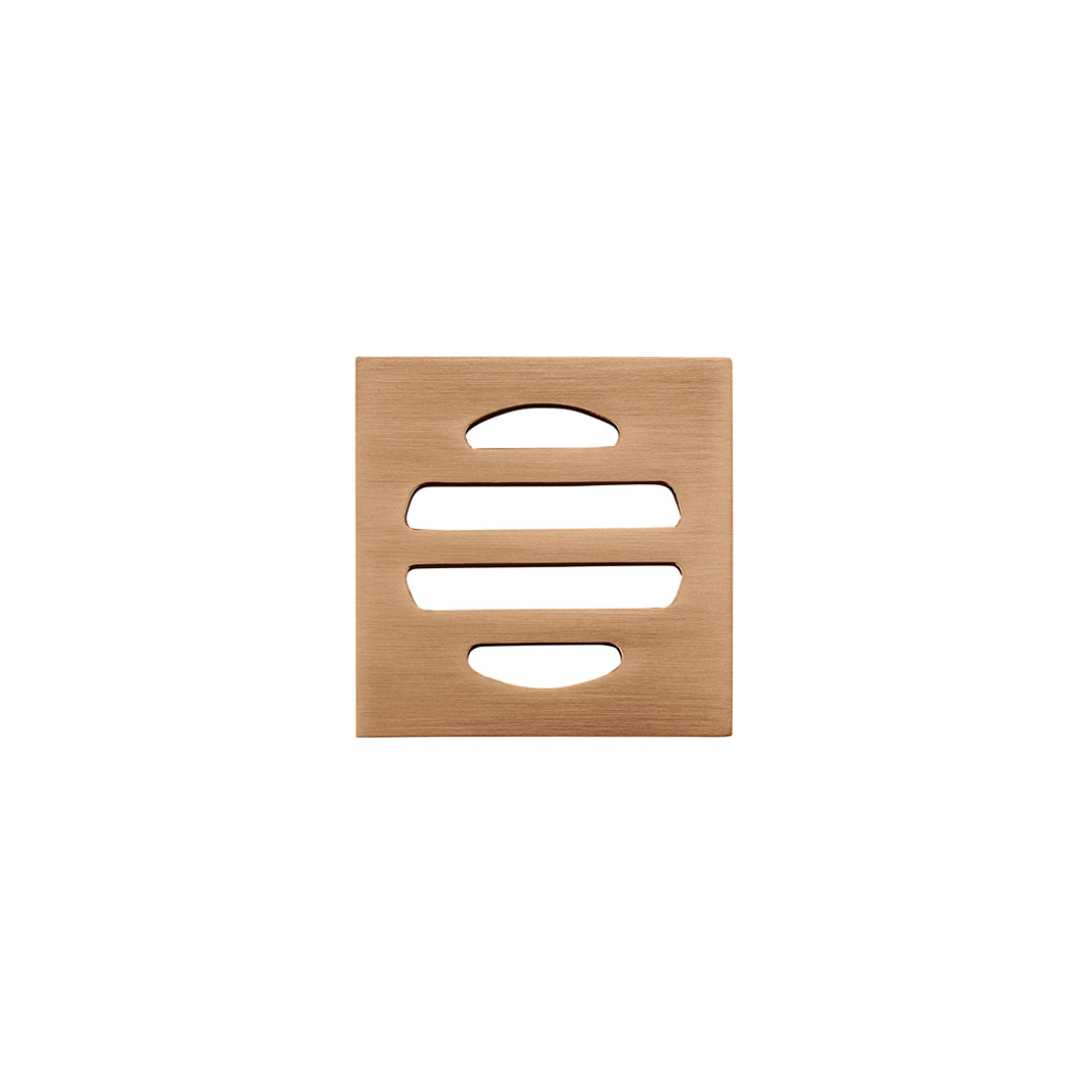 Meir Square Floor Grate Shower Drain 50Mm Outlet Lustre Bronze